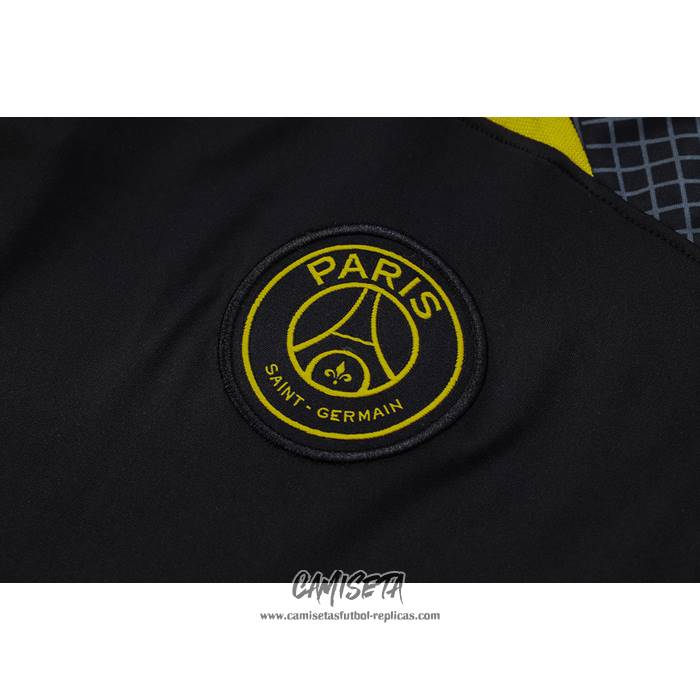 Camiseta de Entrenamiento Paris Saint-Germain Jordan 2023-2024 Sin Mangas Negro